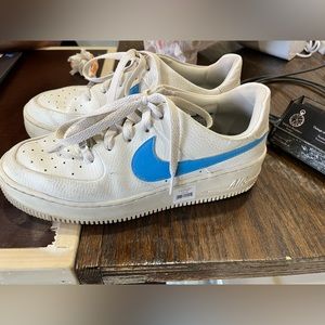 Air Force 1 with Blue Detail